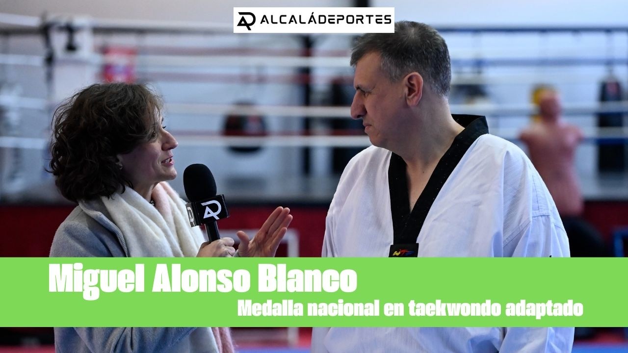 Miguel Alonso, medalla nacional en taekwondo adaptado