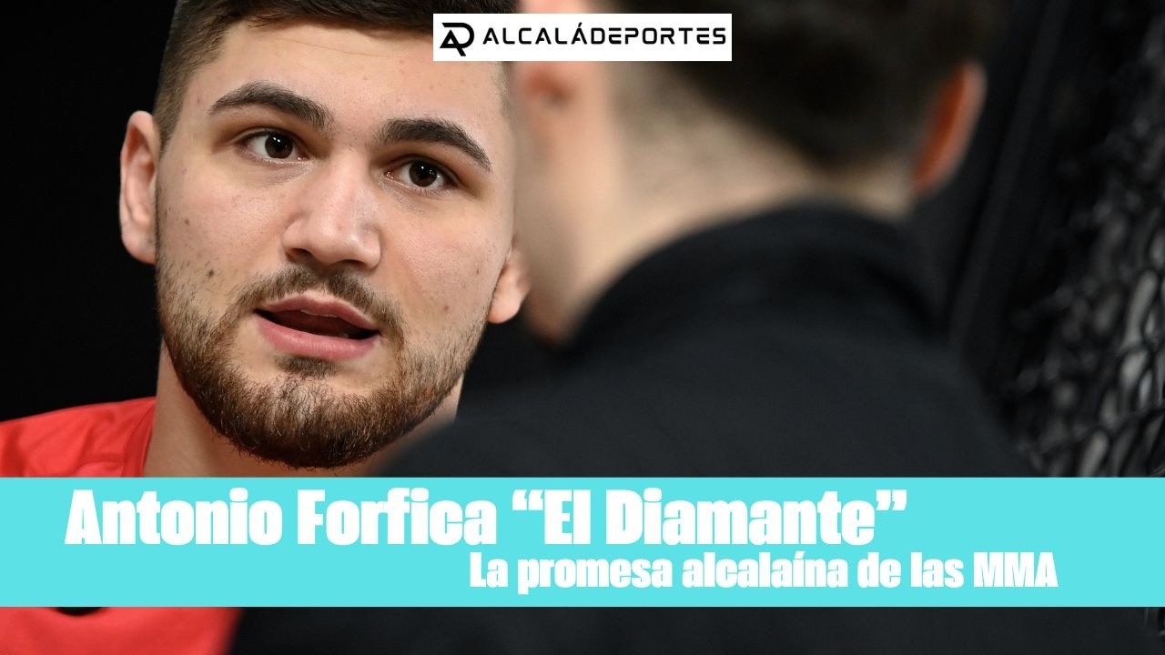 Antonio Forfica "El Diamante", el alcalaíno que brilla en las MMA