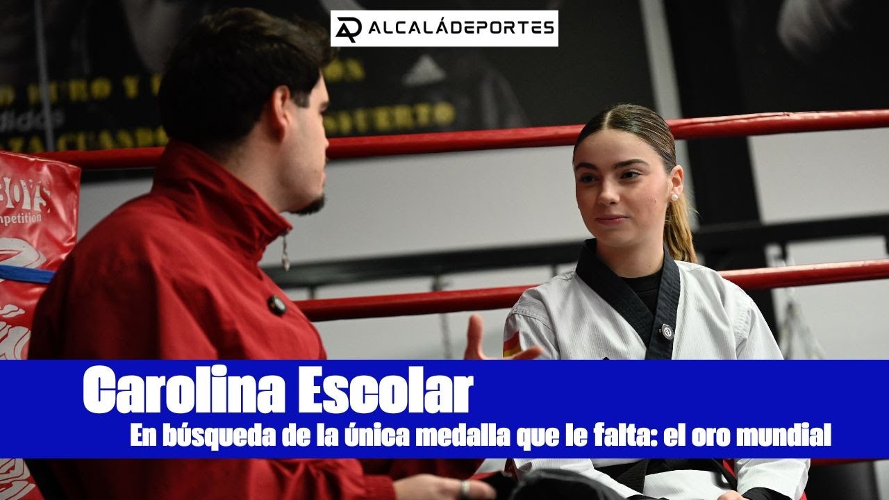 Carolina Escolar, en busca de la medalla mundial- Entrevistas Alcalá Deportes
