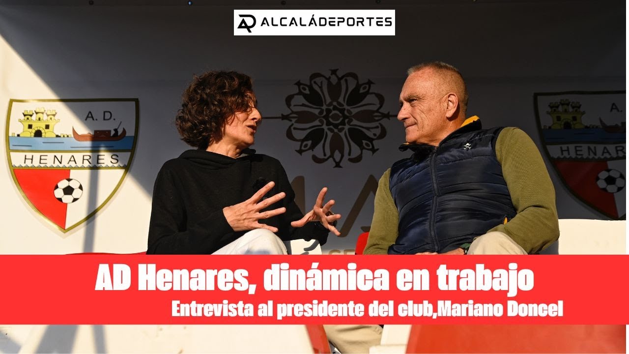 Mariano Doncel habla de la AD Henares, "uno de los mejores equipos del campeonato"