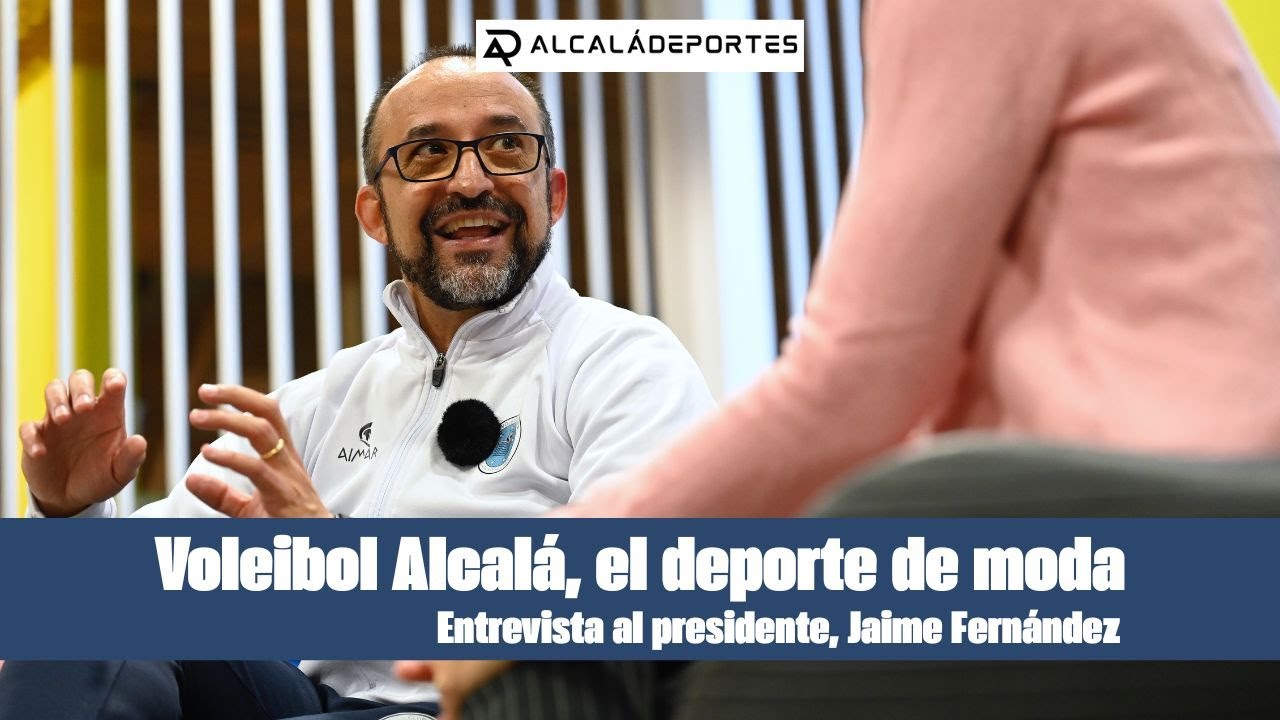 Entrevista con el presidente del Club Voleibol Alcalá, Jaime Fernández
