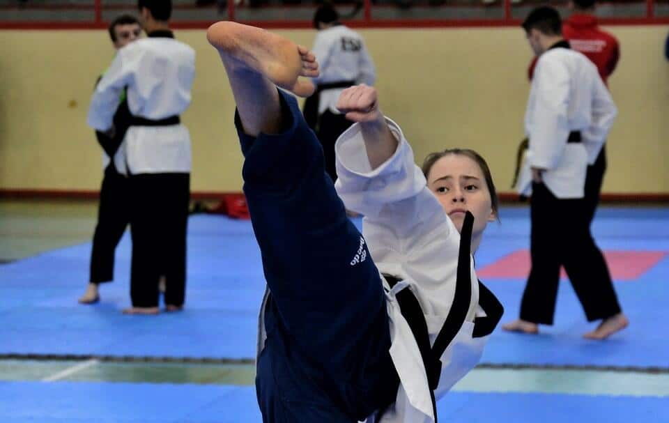 EL XI Open de Taekwondo llenó el pabellón Demetrio Lozano en 2020. Imagen de Ricardo Espinosa